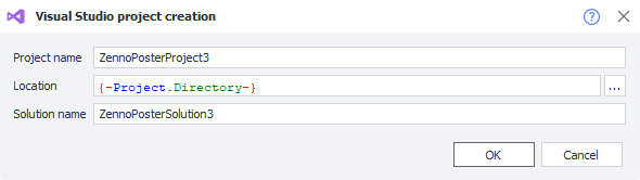 Creating a Visual Studio project